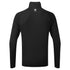 Gryphon Performance Unisex 1/4 Zip LS T-Shirt, Black